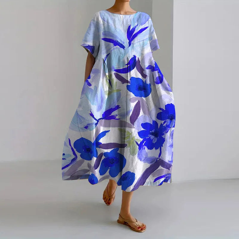 Rosanna Blomstret Sommerkjole
