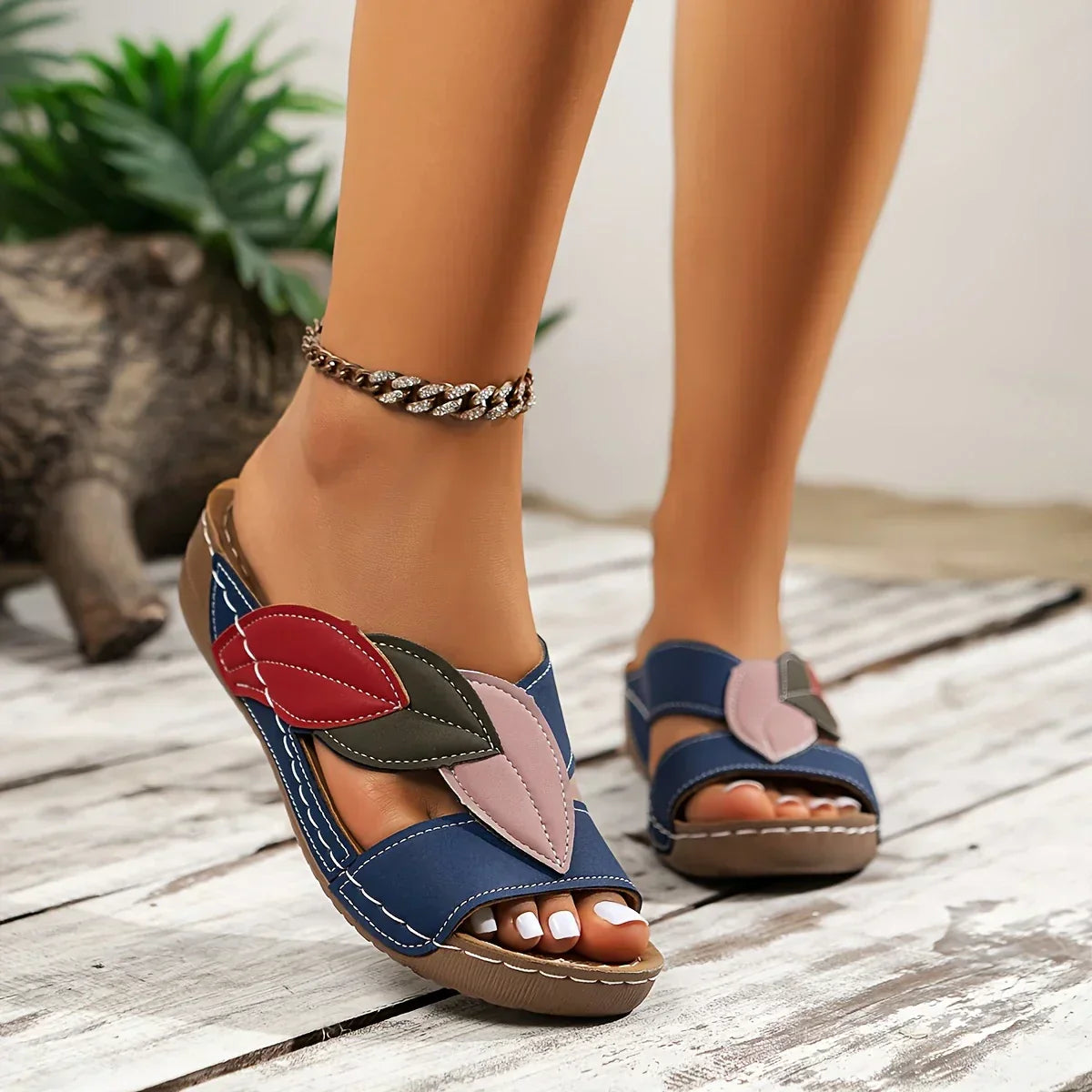 Solveig™ – Slip-on Sandaler