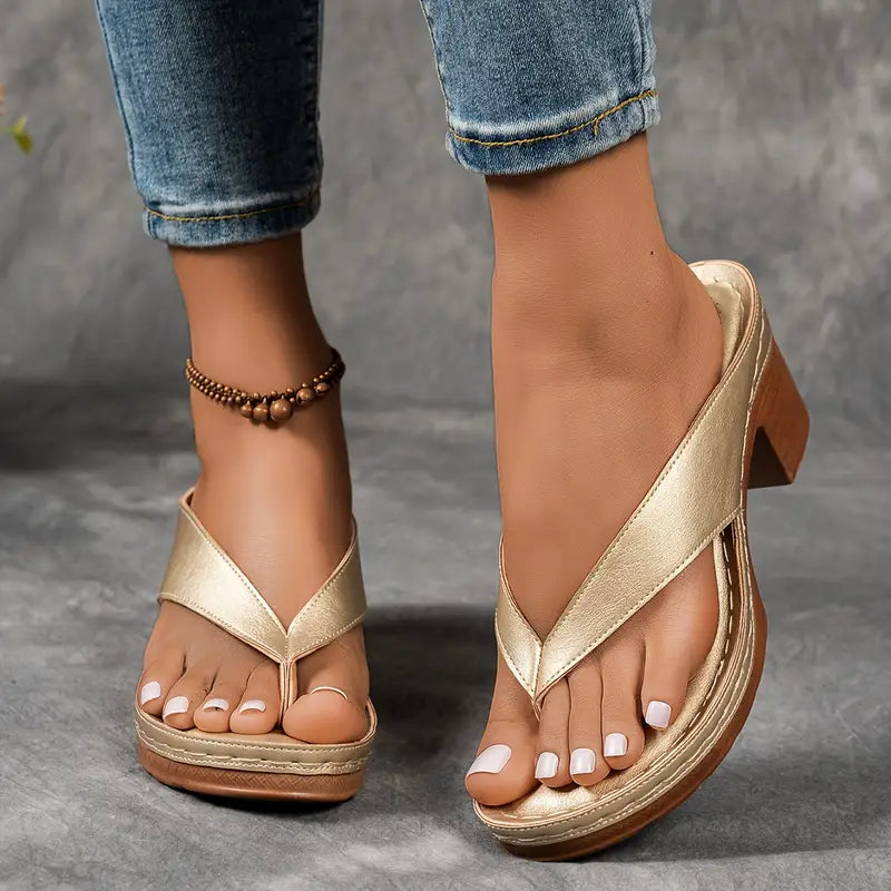 Lesia™ - Hælede Sandaler