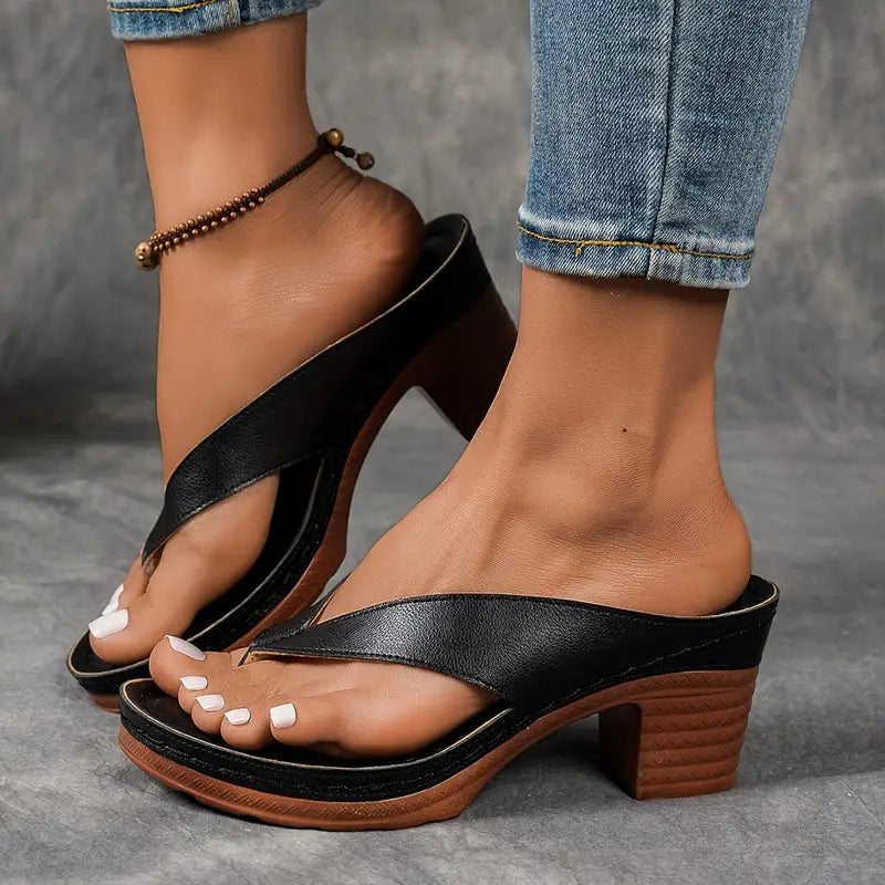 Lesia™ - Hælede Sandaler