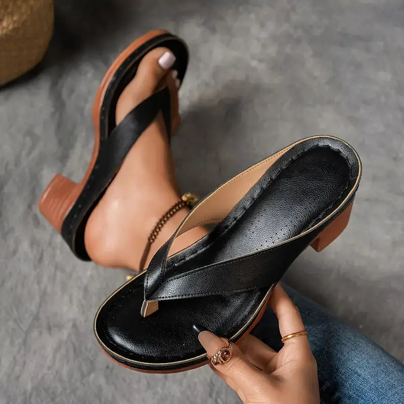 Lesia™ - Hælede Sandaler