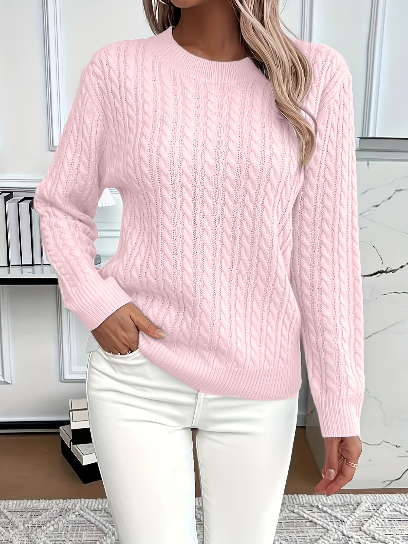 Tahlira – Stilfuld Casual Striktrøje